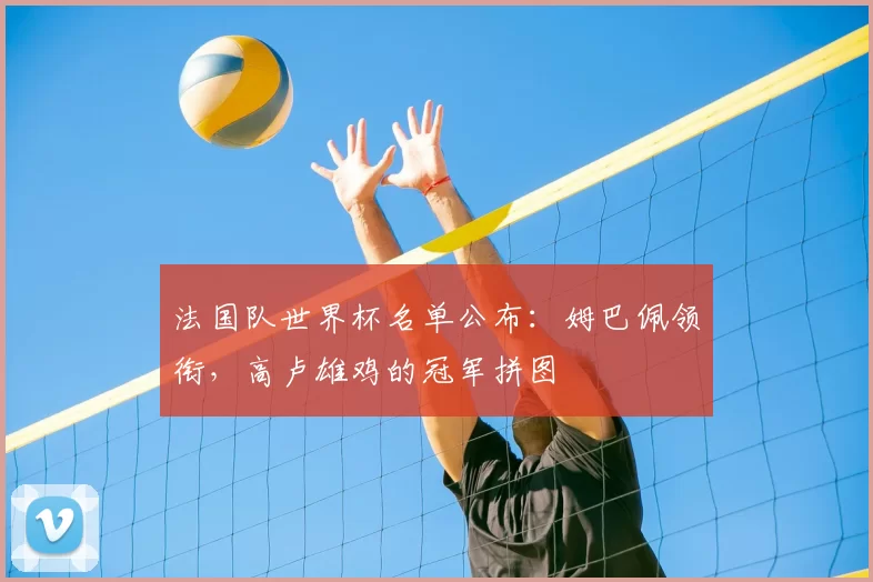 法国队世界杯名单公布:姆巴佩领衔,高卢雄鸡的冠军拼图